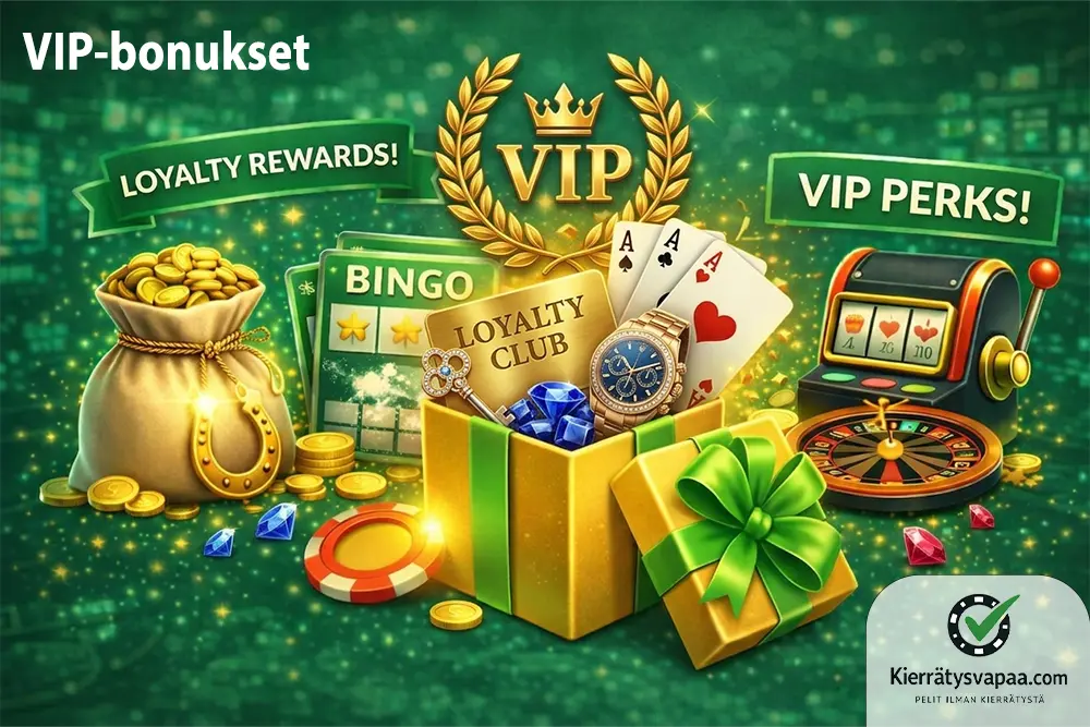 VIP-edut pelaajille